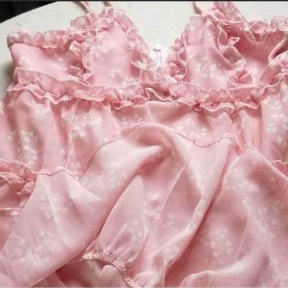 🎉CLEARANCE MARKDOWN--Ruffle Trim Floral Cami Dress - Picture 8 of 9